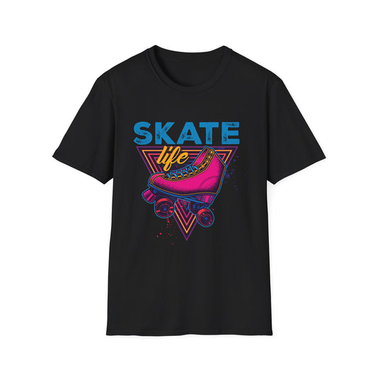 Adult "Skate Life" T-Shirt (Pink)