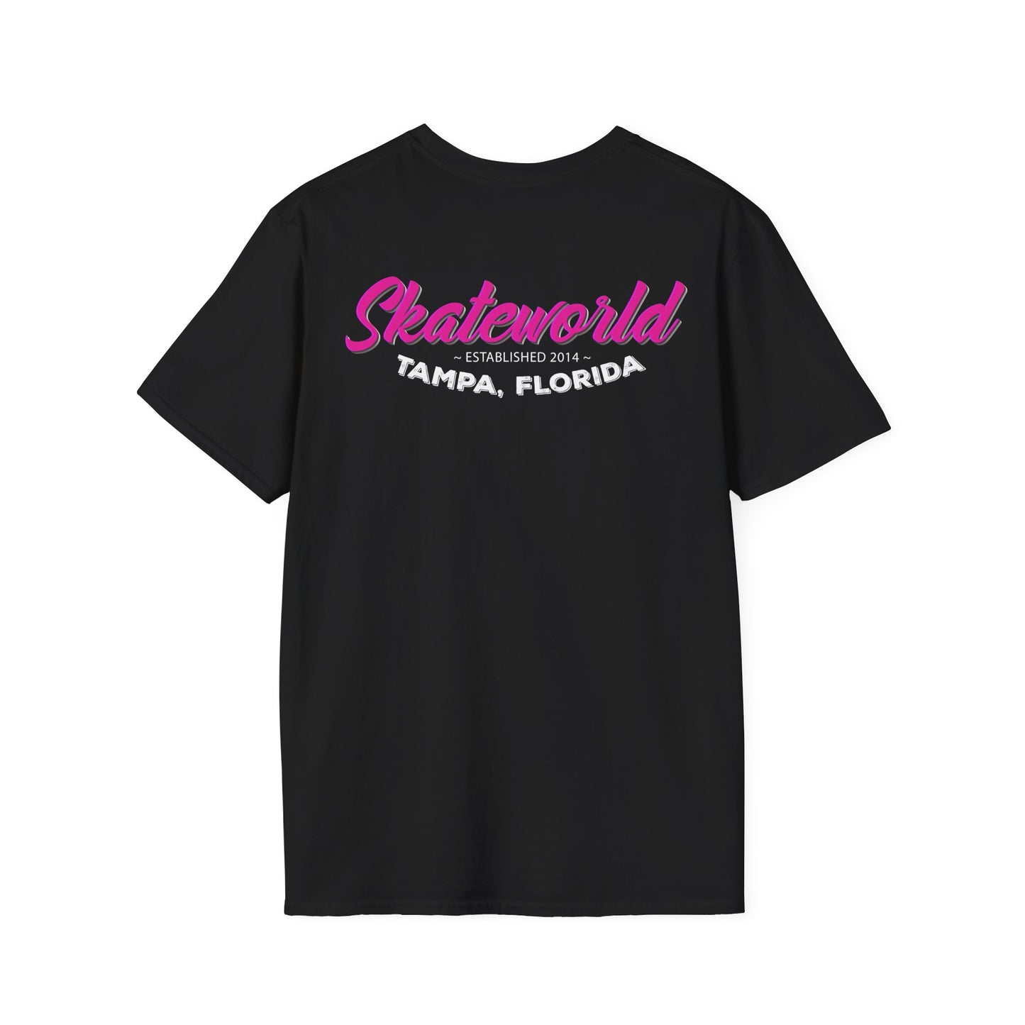 Adult "Skate Life" T-Shirt -Skateworld - Tampa, FL (Pink Design)
