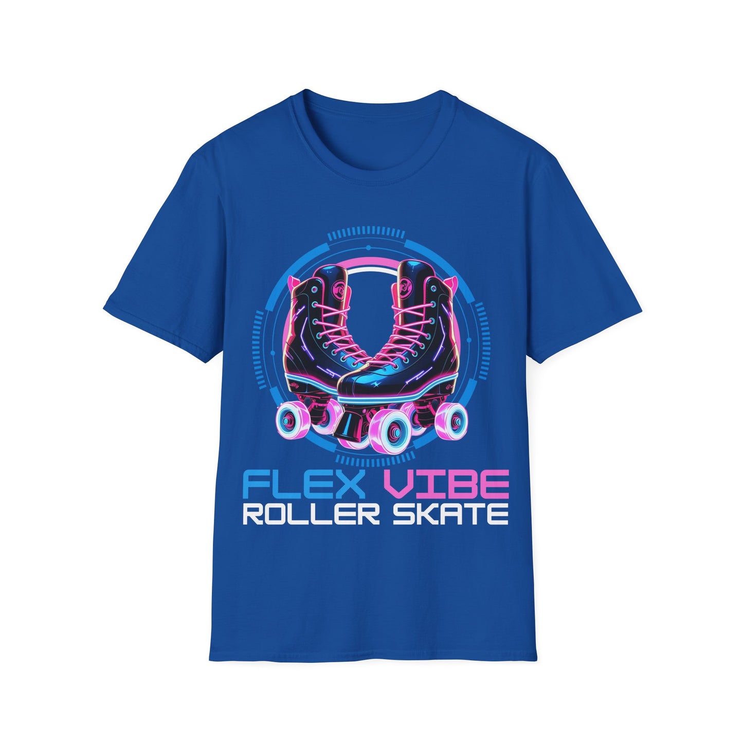 Adult "Flex Vibe Roller Skate" T-Shirt - Skateworld - Tampa, FL