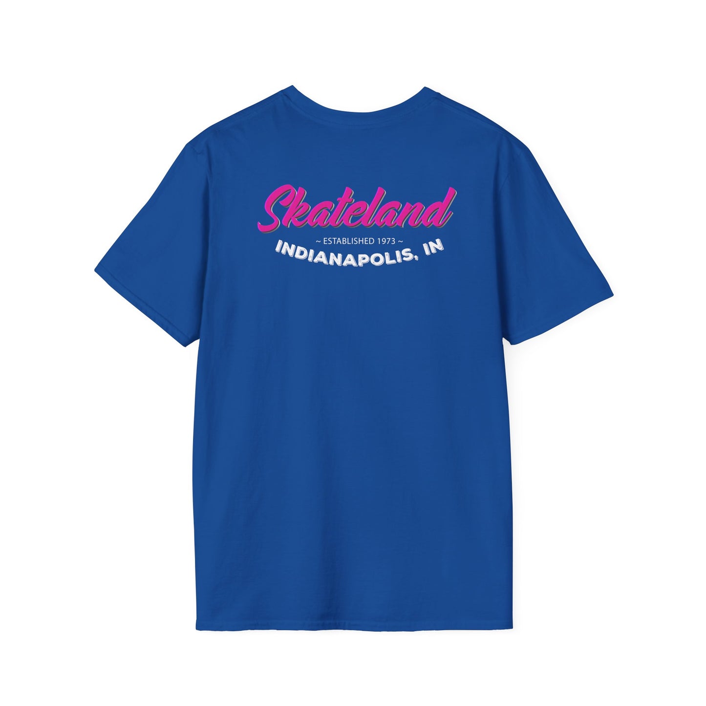 Adult "Flex Vibe Roller Skate" T-Shirt - Skateland - Indianapolis, IN