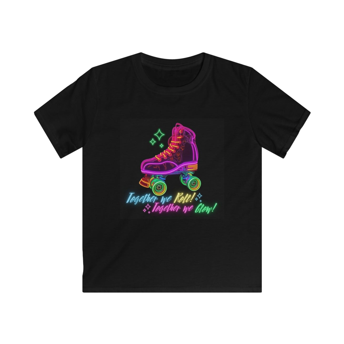 Kid's T-Shirt "Together We Roll Together We Glow"