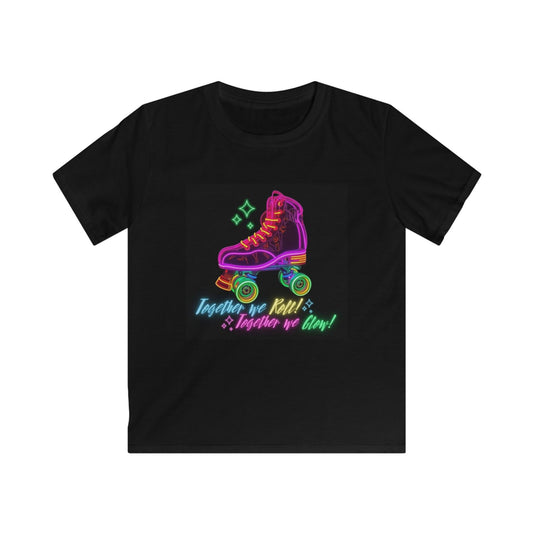Kid's T-Shirt "Together We Roll Together We Glow"