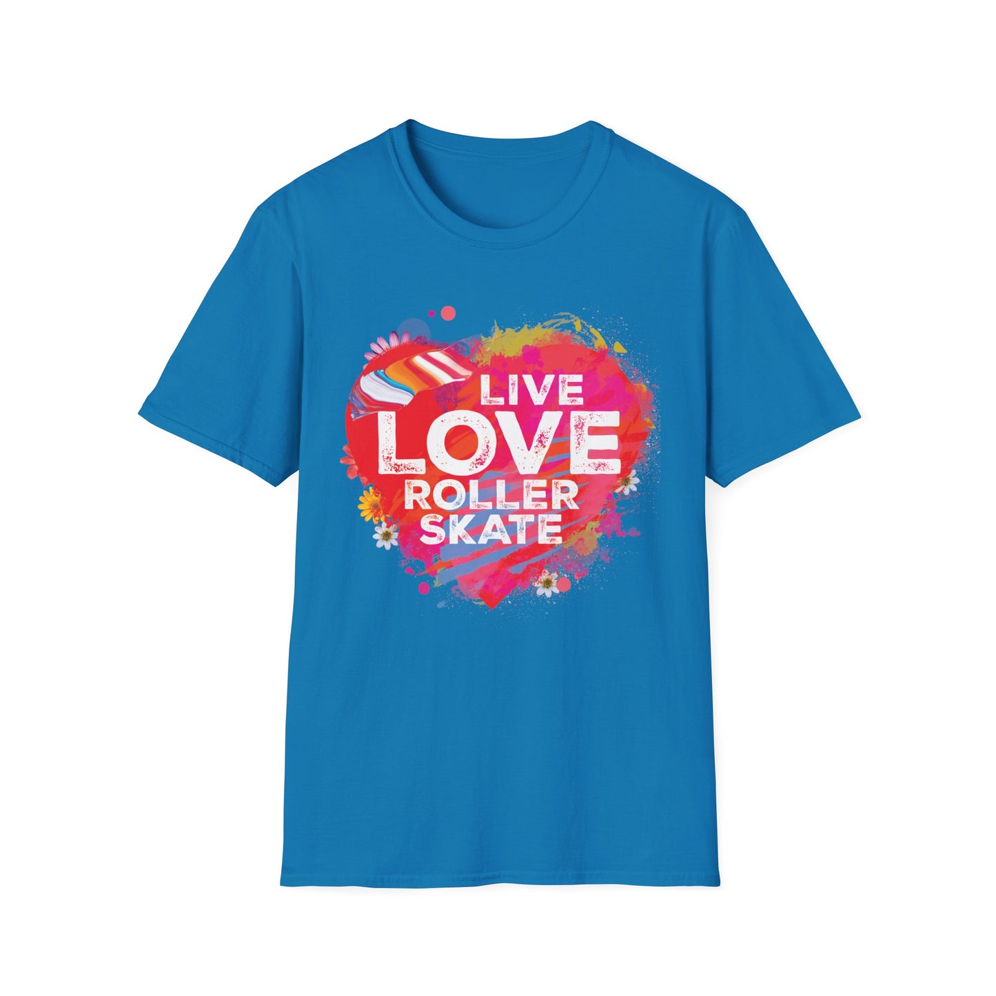 Women's T-Shirt "Live Love Roller Skate"