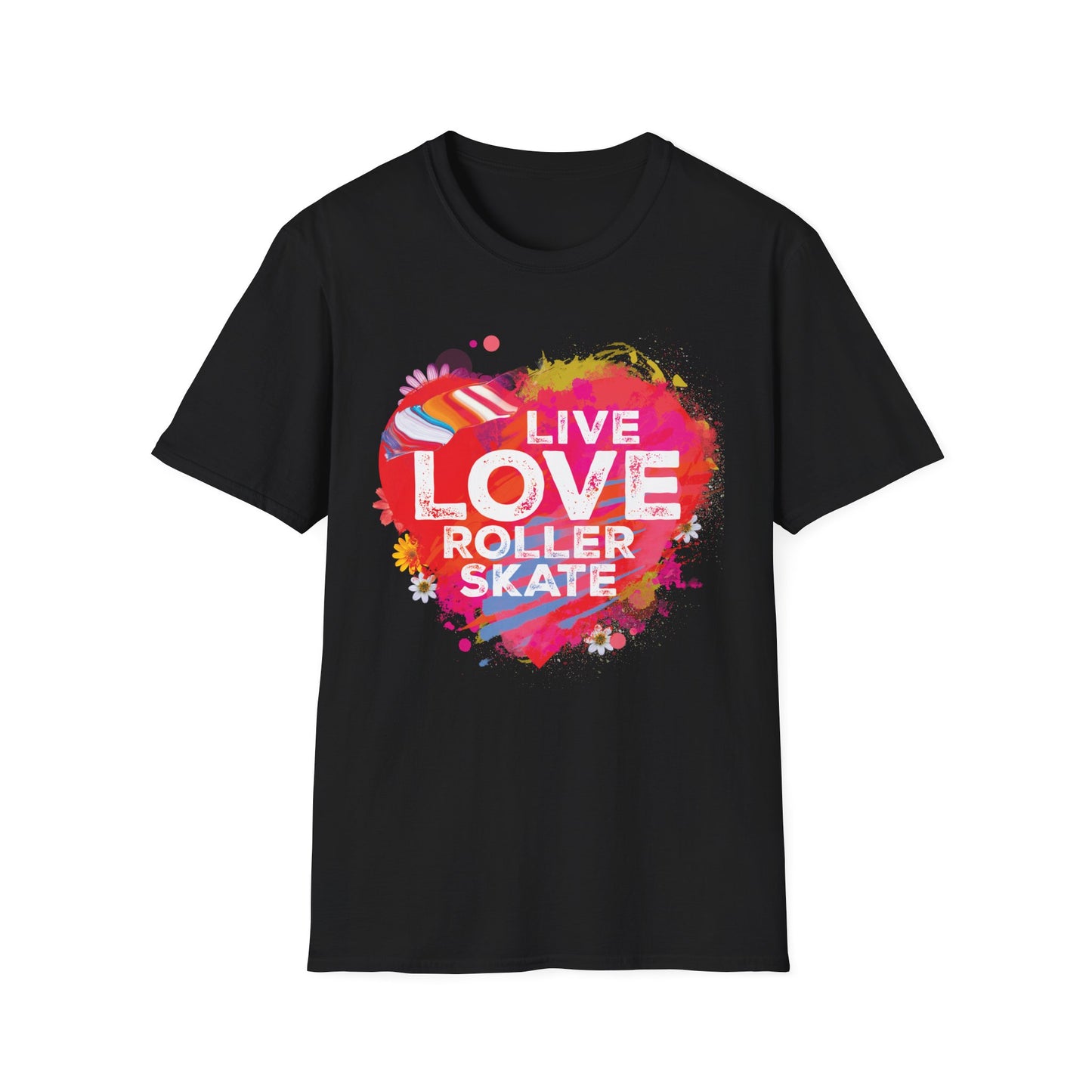 Women's T-Shirt "Live Love Roller Skate"