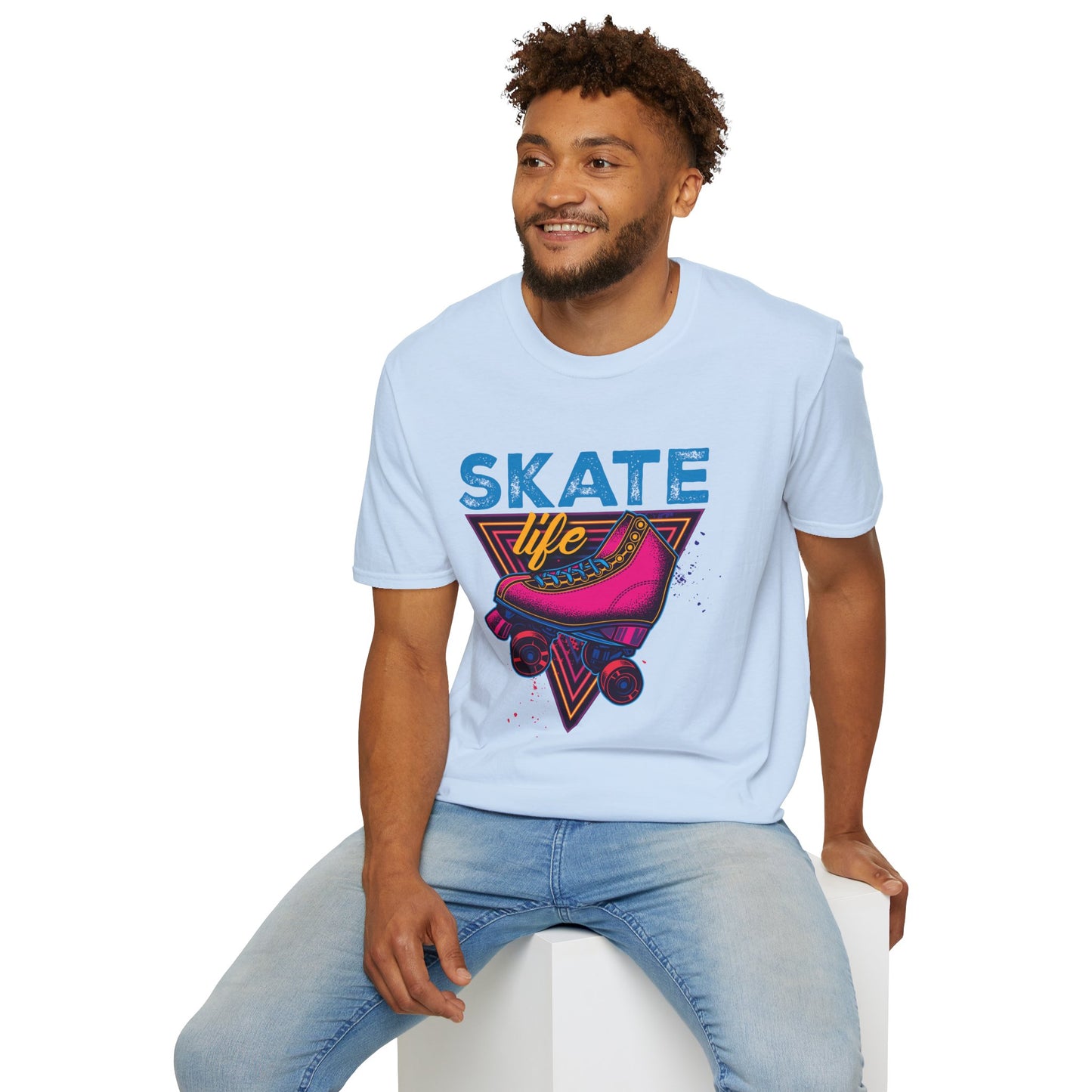 Adult "Skate Life" T-Shirt (Pink)