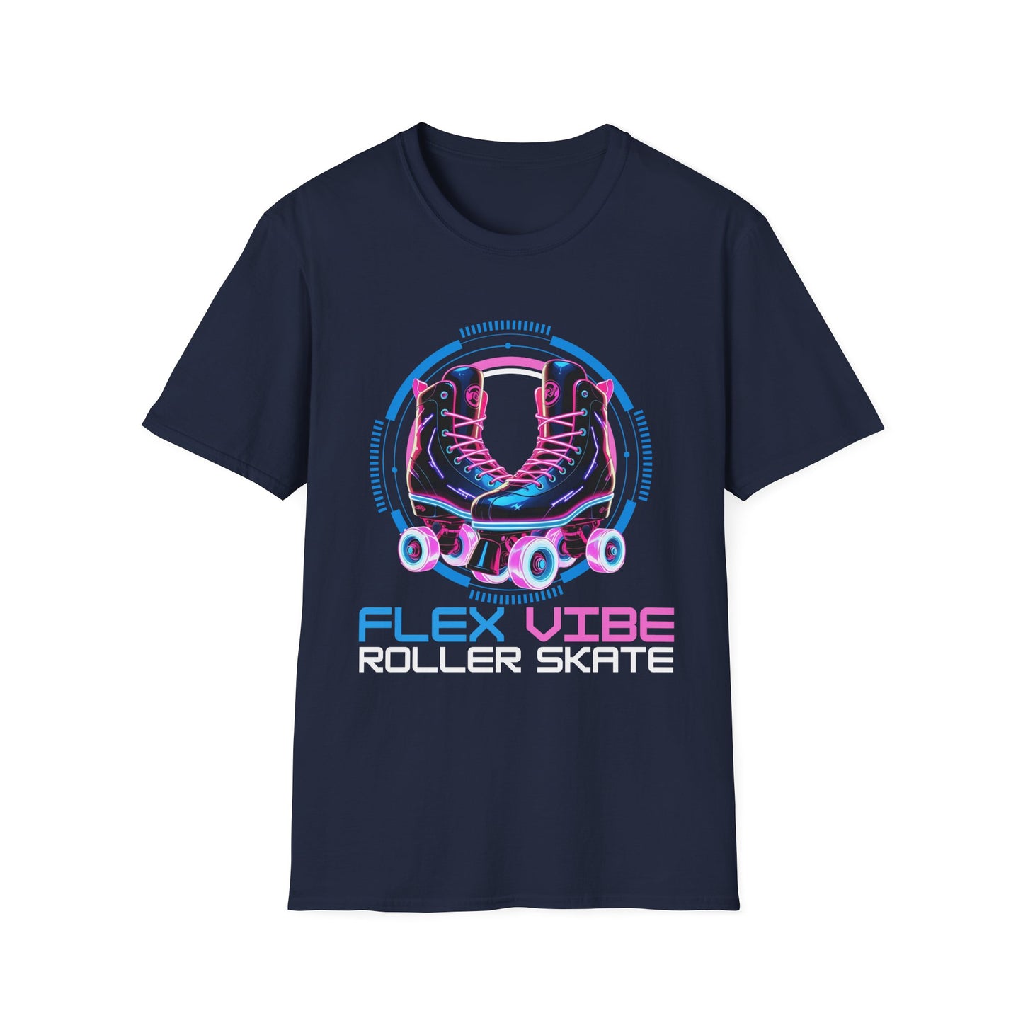 Adult T-Shirt "Flex Vibe Roller Skate"