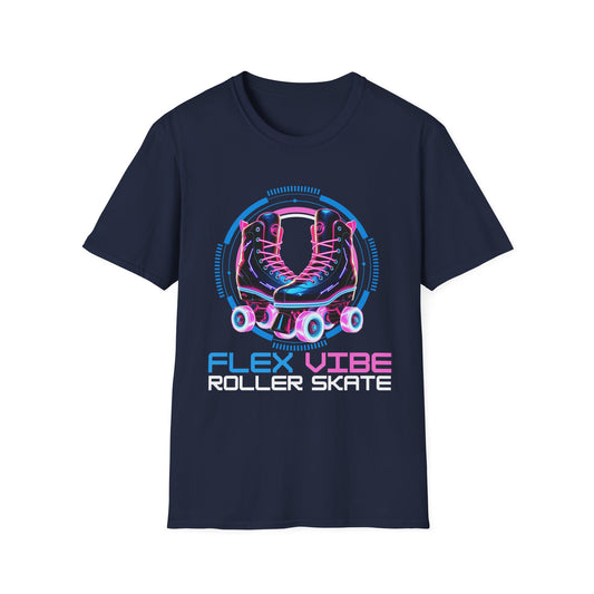 Adult T-Shirt "Flex Vibe Roller Skate"