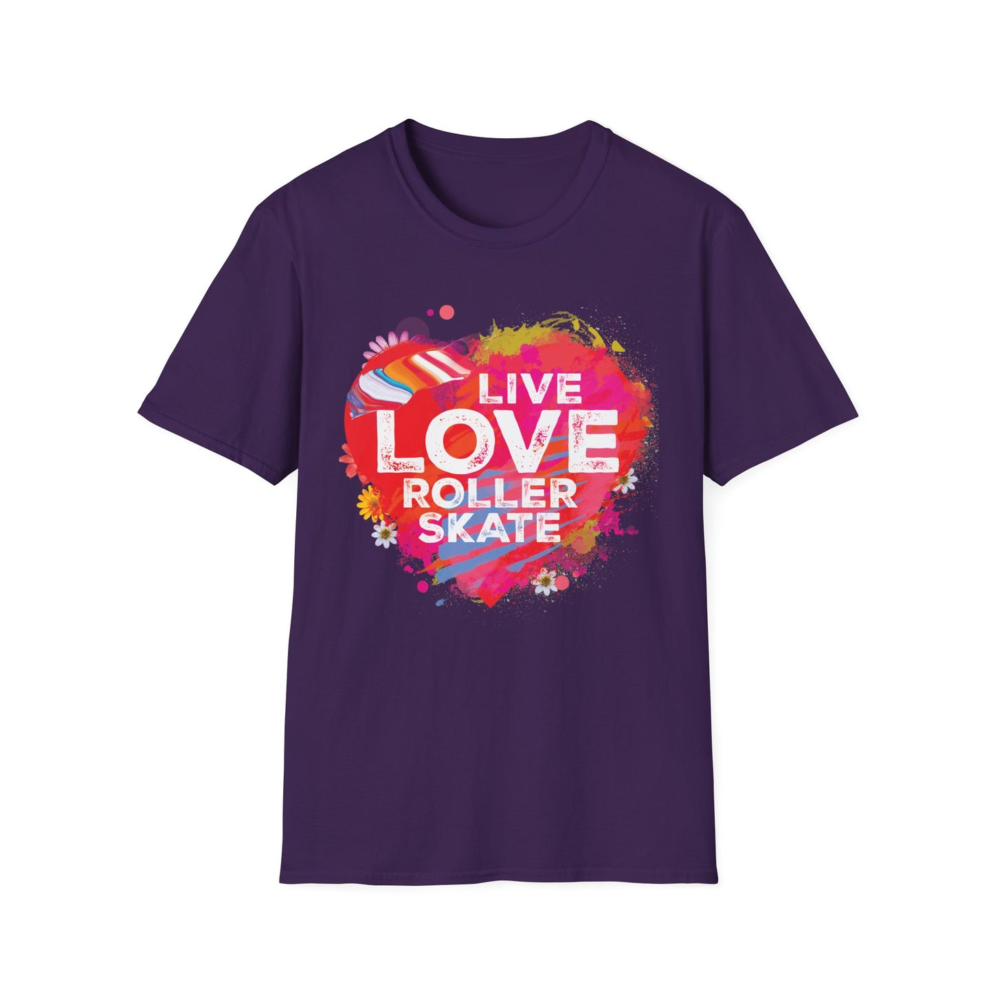 Women's T-Shirt "Live Love Roller Skate"