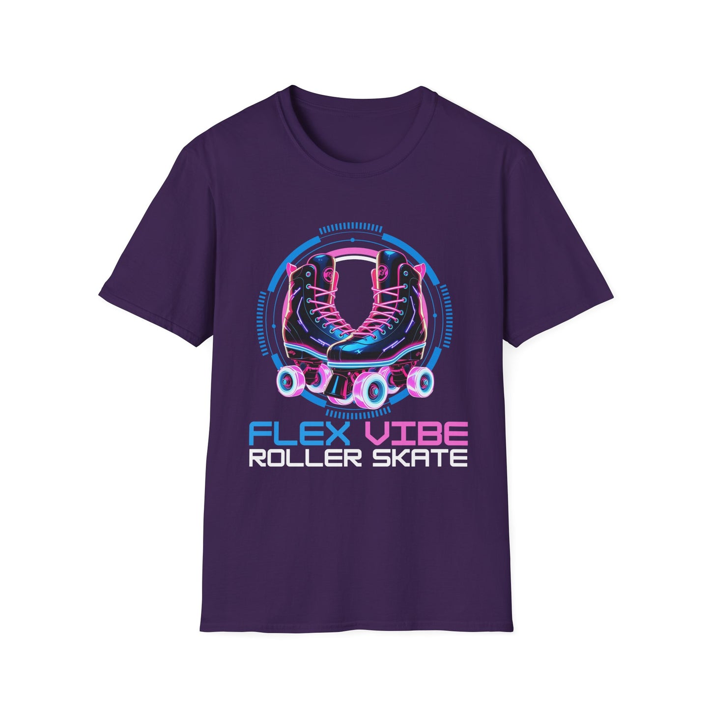 Adult T-Shirt "Flex Vibe Roller Skate"