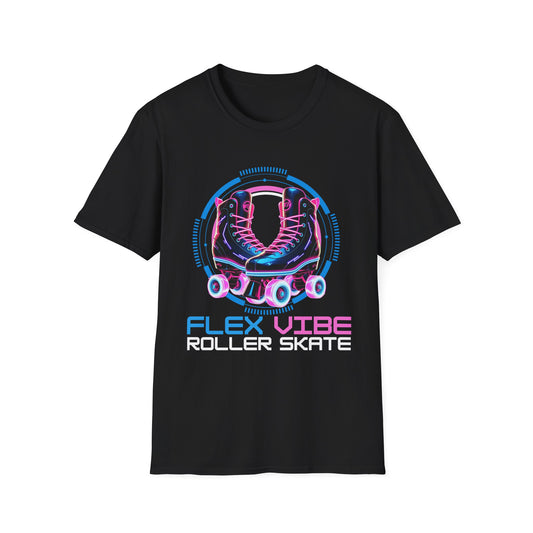 Adult T-Shirt "Flex Vibe Roller Skate"