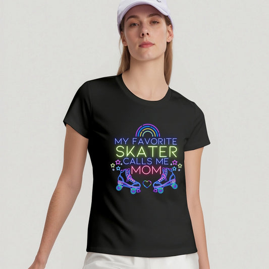 Women's Tee "My Favorite Skater Calls Me Mom"