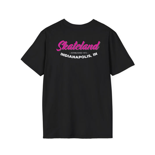 Adult "Flex Vibe Roller Skate" T-Shirt - Skateland - Indianapolis, IN