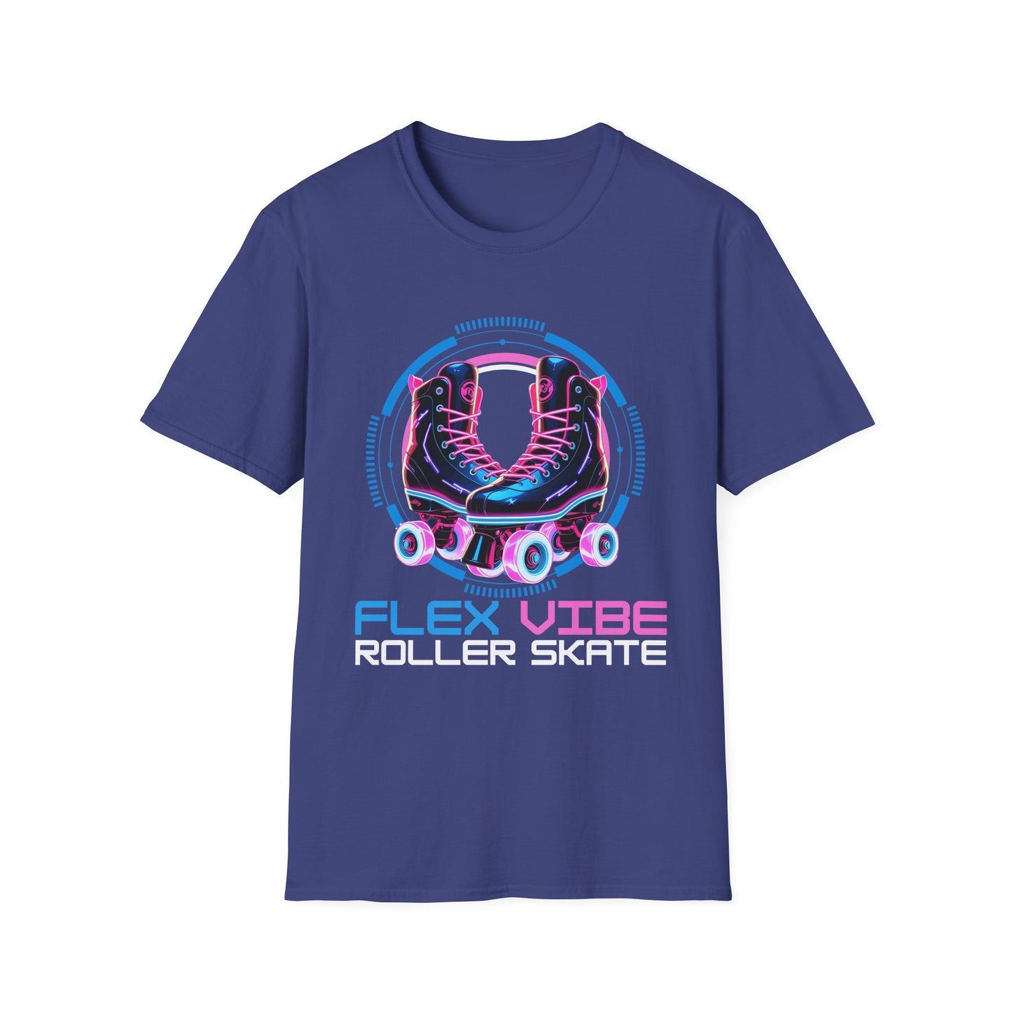 Adult T-Shirt "Flex Vibe Roller Skate"