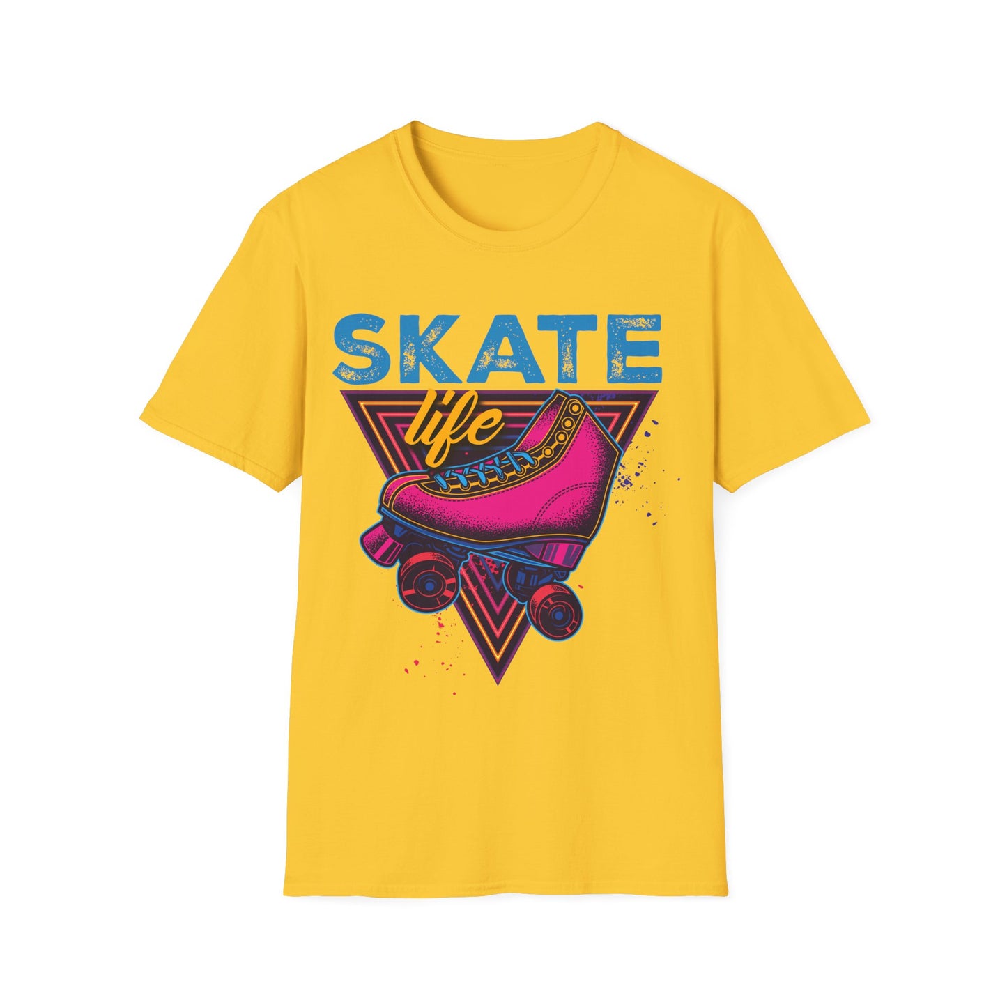 Adult "Skate Life" T-Shirt - Skateland - Mesa, AZ (Pink)