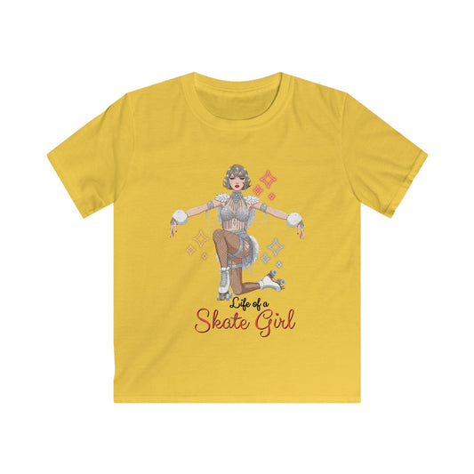 Girls/Teens T-Shirt "Life of a Skate Girl"