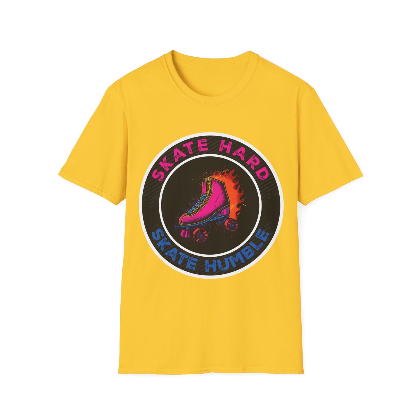 Adult "Skate Hard Skate Humble" T-Shirt - Skate Zone 71 - Jackson, NJ