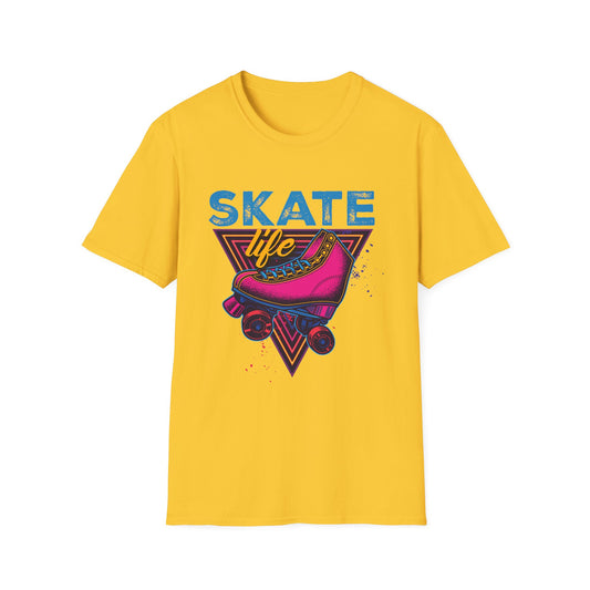 Adult "Skate Life" T-Shirt (Pink)