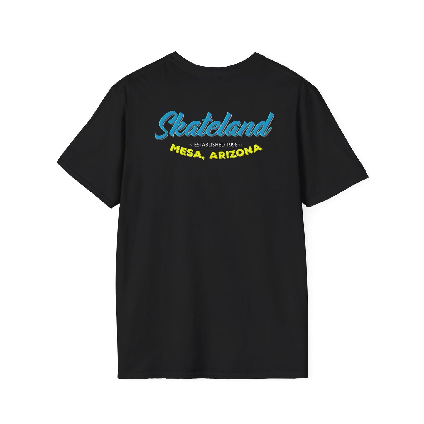 Adult "Skate Life" T-Shirt - Skateland - Mesa, AZ (Blue)