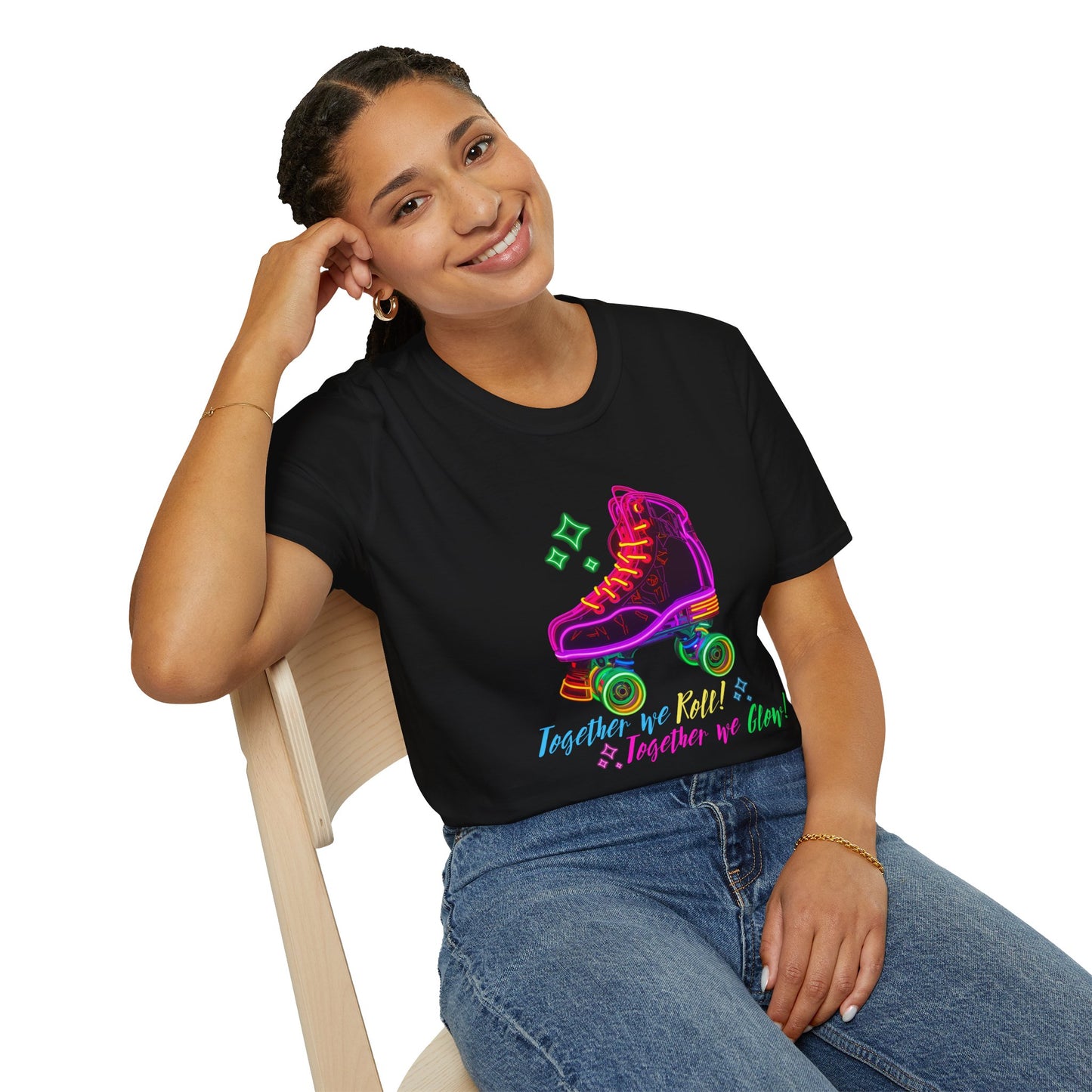 Women's T-Shirt  "Together we Roll! Together we Glow!"