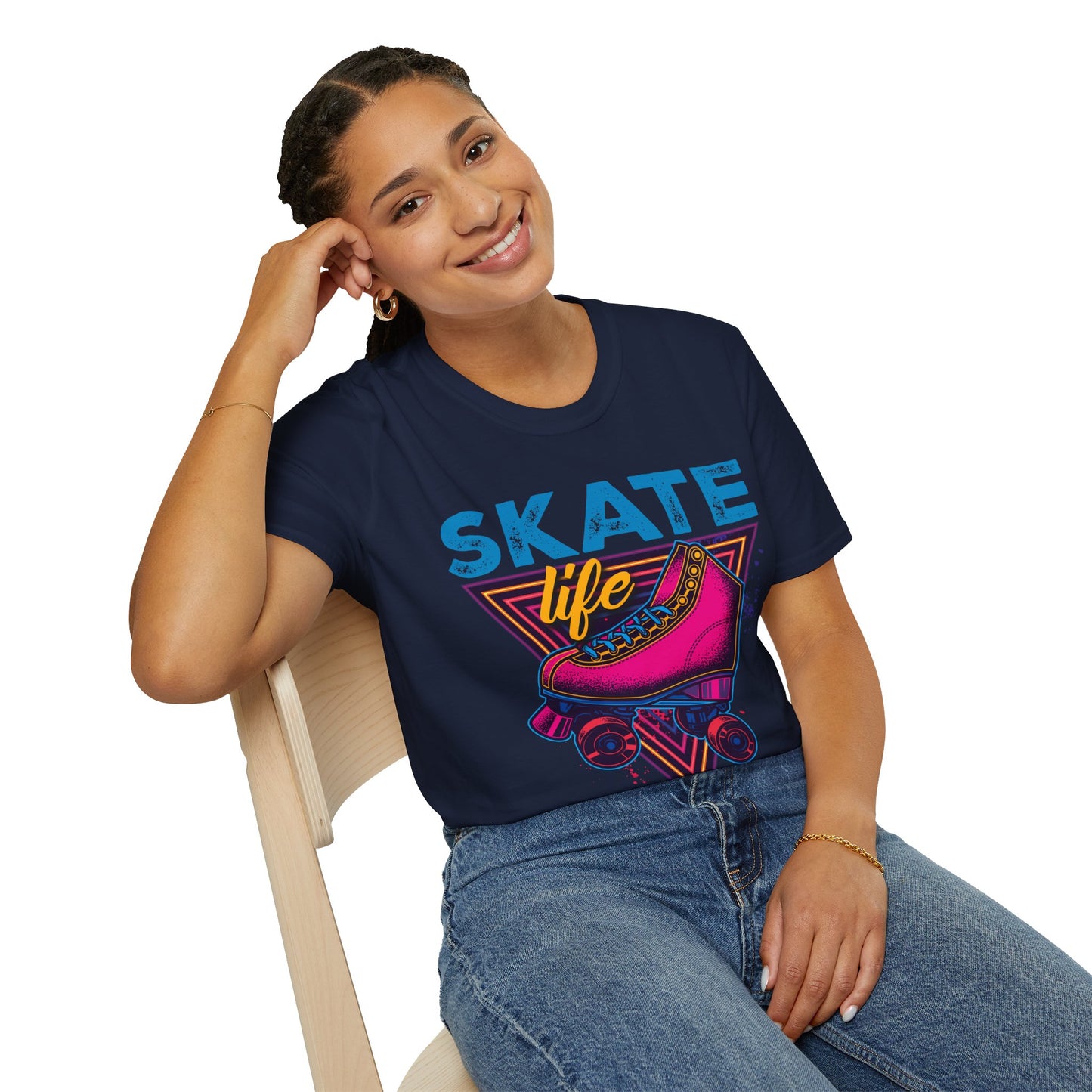 Adult "Skate Life" T-Shirt - United Skates of America - Jackson, NJ