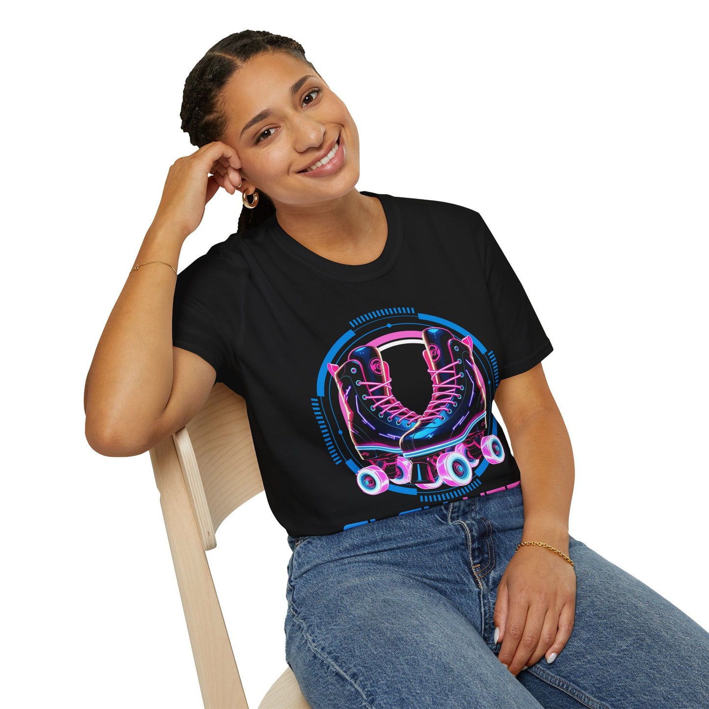 Adult "Flex Vibe Roller Skate" T-Shirt - Skateworld - Tampa, FL